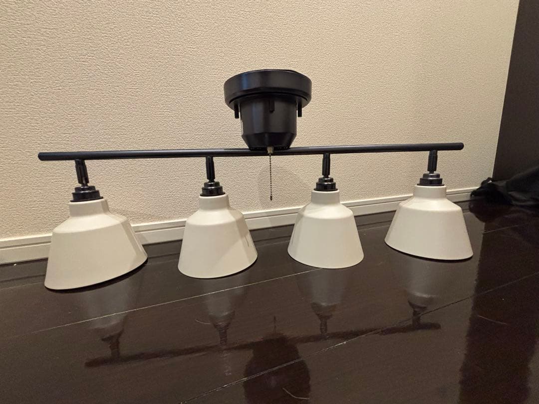 【Wi-Fi対応多色電球入】シーリングスポットライト　白　tc-1005