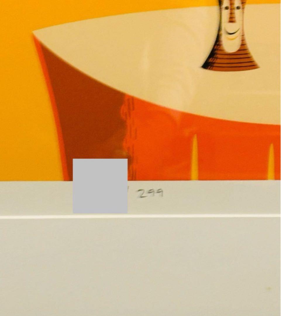 SHAG　シャグ　シルクスクリーン　額入　直筆サイン　ナンバリング　アート