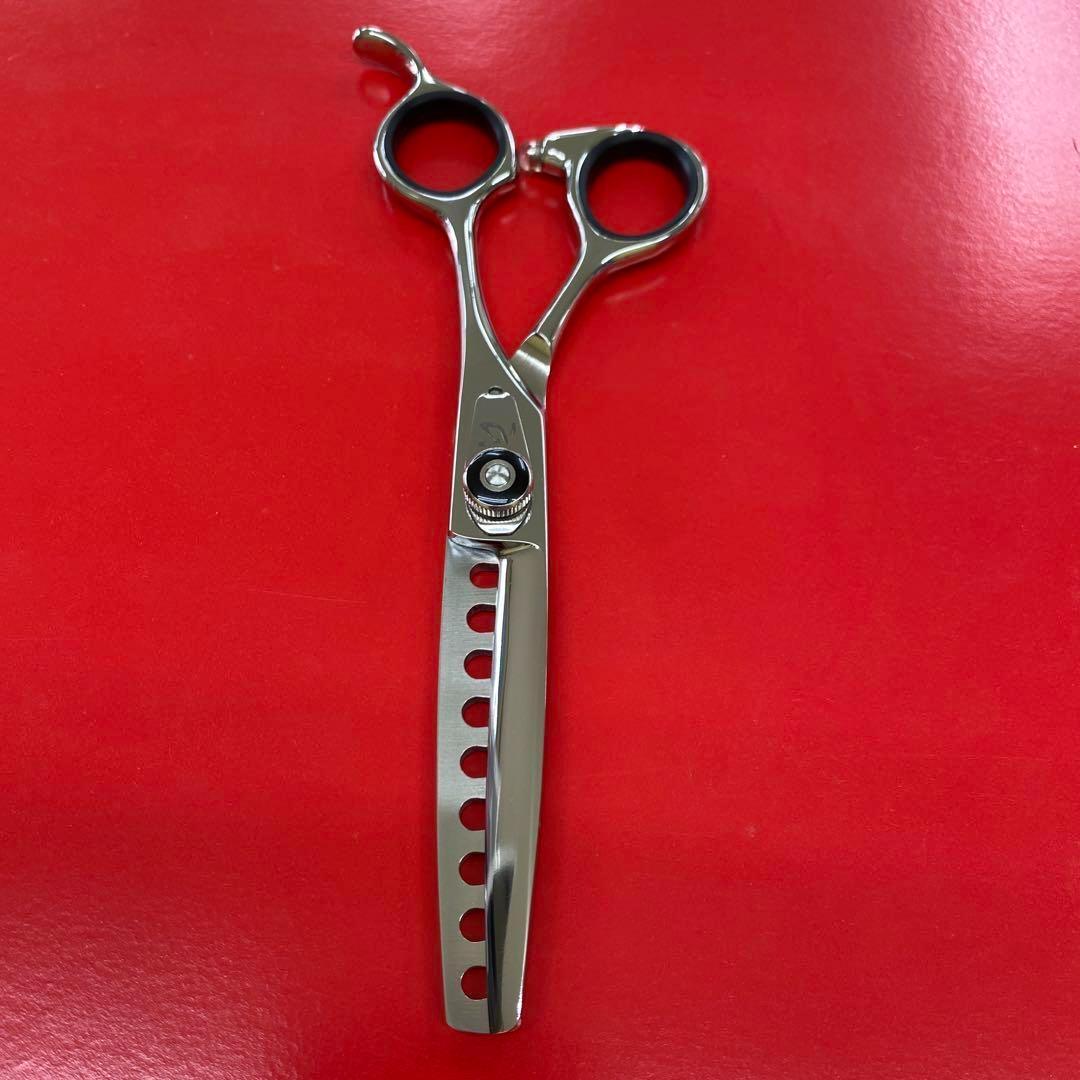 ６インチセニングシザー 80%カットスキ率 新品 切れ味抜群