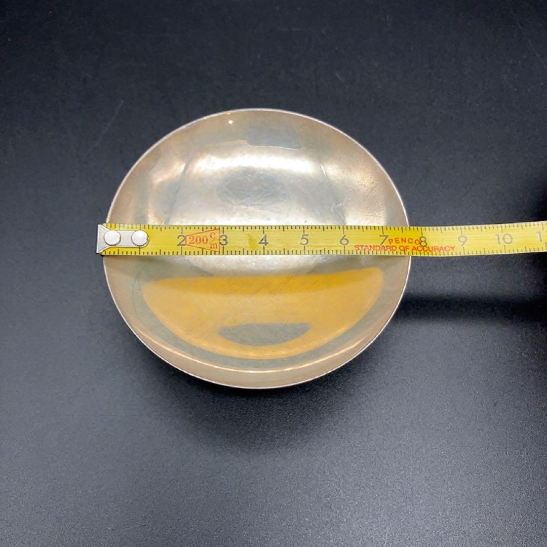 ケ*ン様 純銀 一鶴斎 記念盃 市制施工三十年記念 酒器 46ｇ