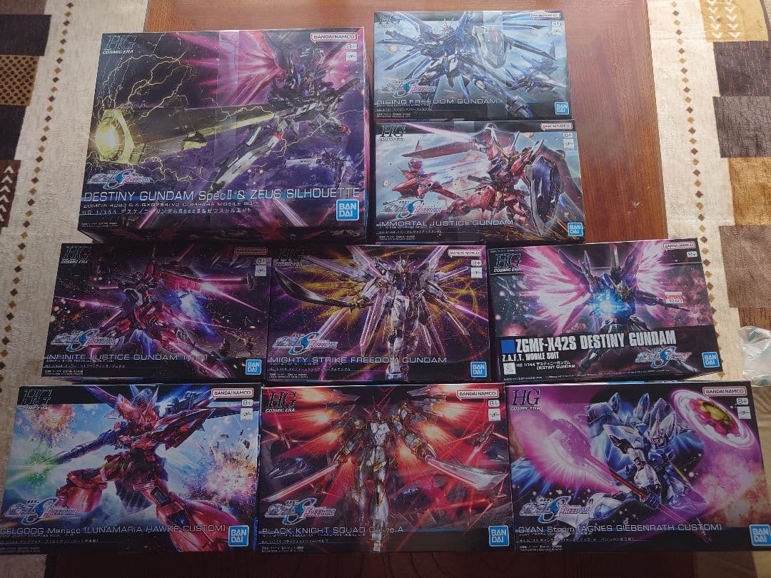 ガンダムSEEDFREEDOM　ガンプラまとめ売り