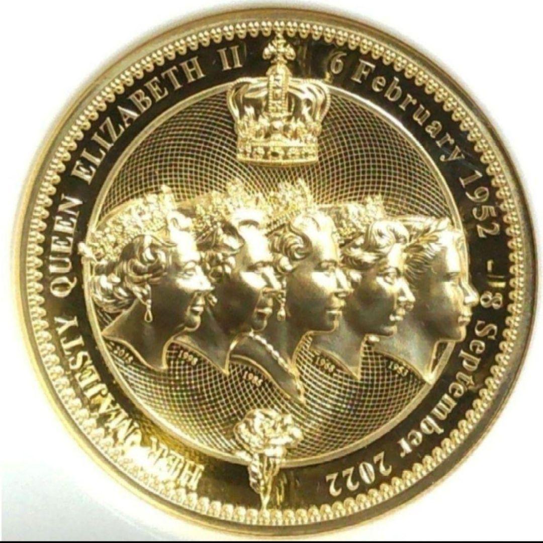 【最高鑑定】2022年版 エリザベス2世追悼記念 FR NGC PF70UC