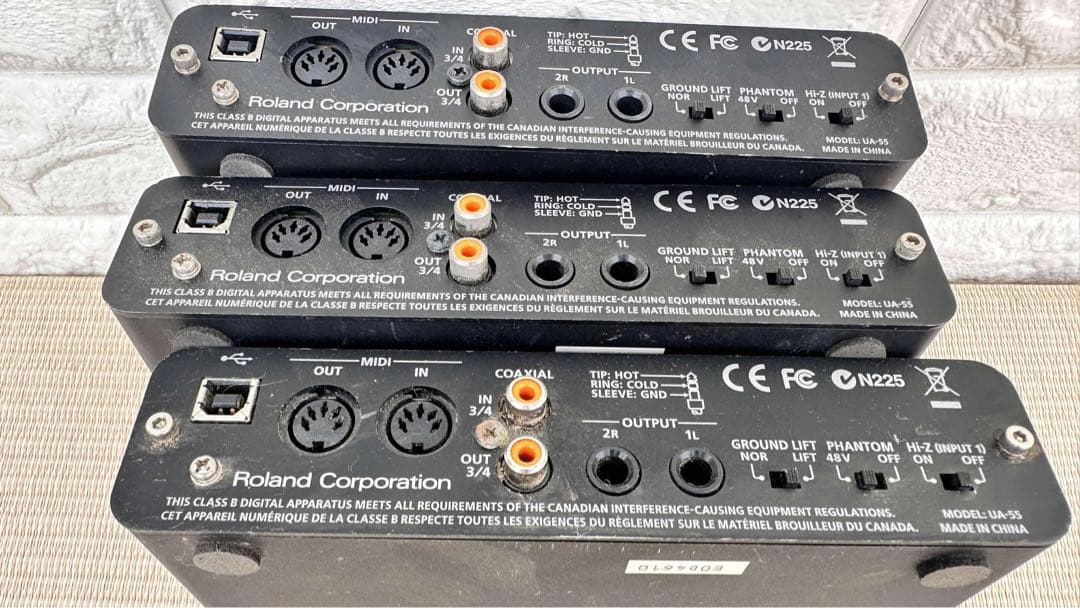 Roland QUAD-CAPTURE オーディオインターフェースUA-55