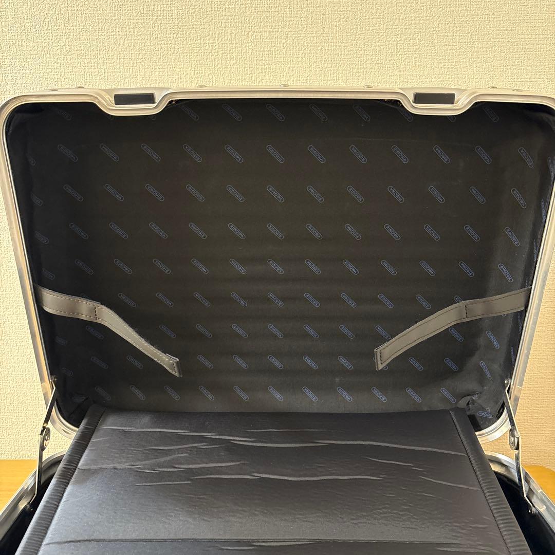 RIMOWA TOPAS 928.14 アタッシュケース 23L 青ロゴ