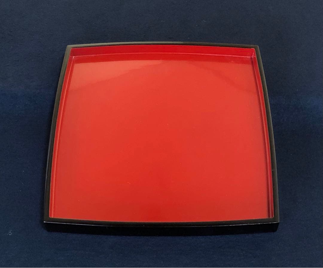 《R》輪島塗 沈金 三段重 重台 わじま龍作 共布 共箱 260109き2