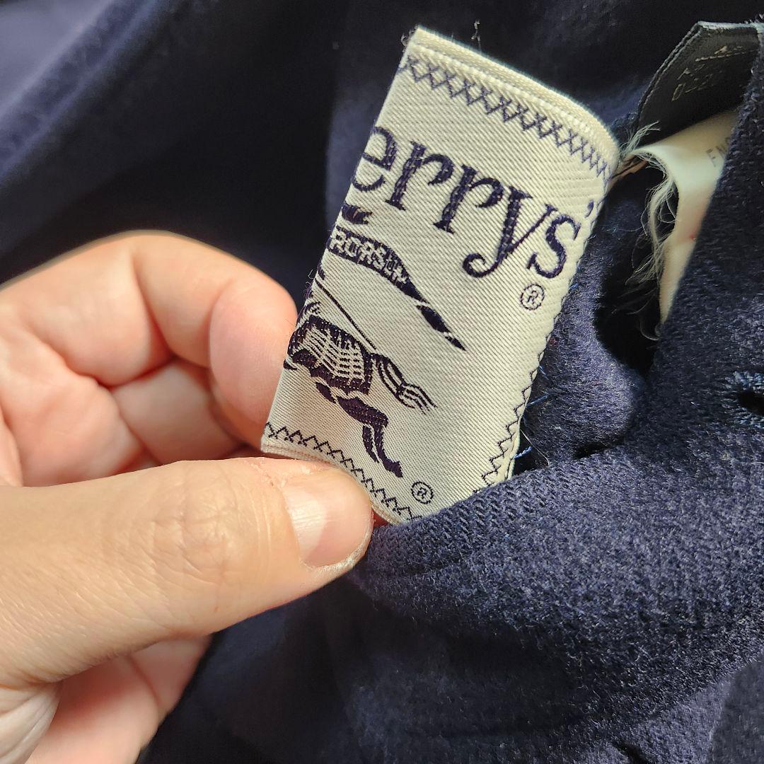 専用　売約済み　バーバリー リバーシブルコート ダブルフェイス ネイビー　7号