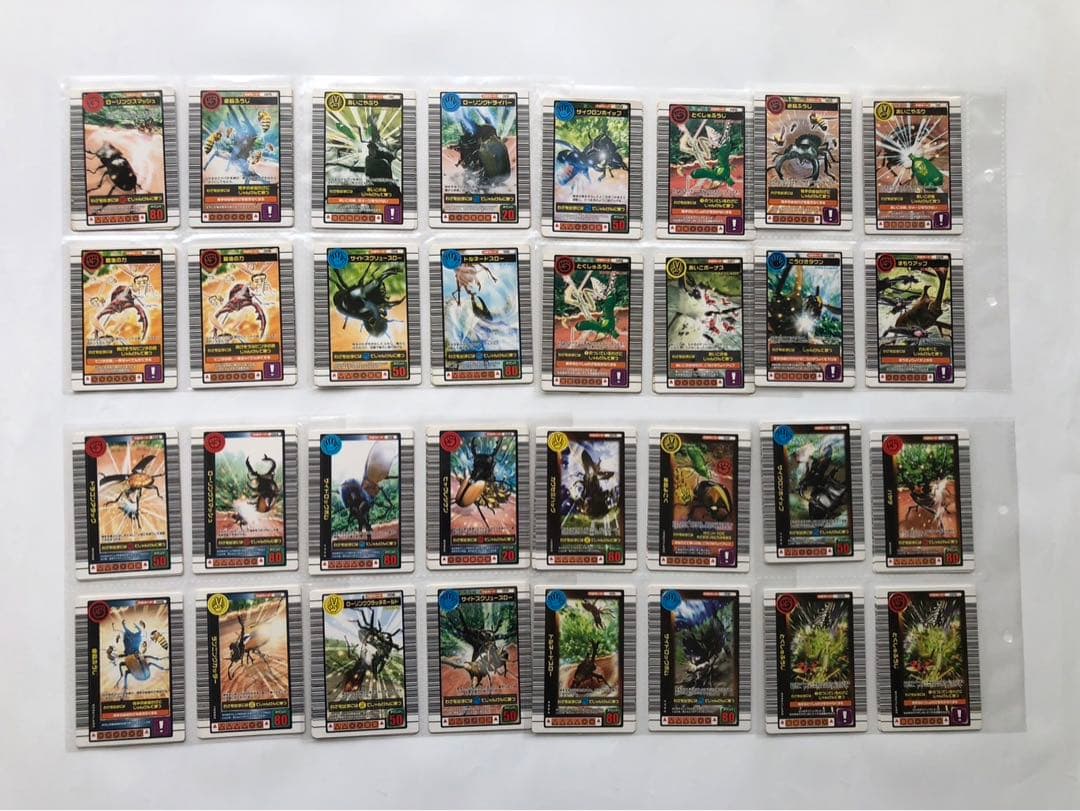 昆虫王者ムシキング 虫カード+技カード全176枚