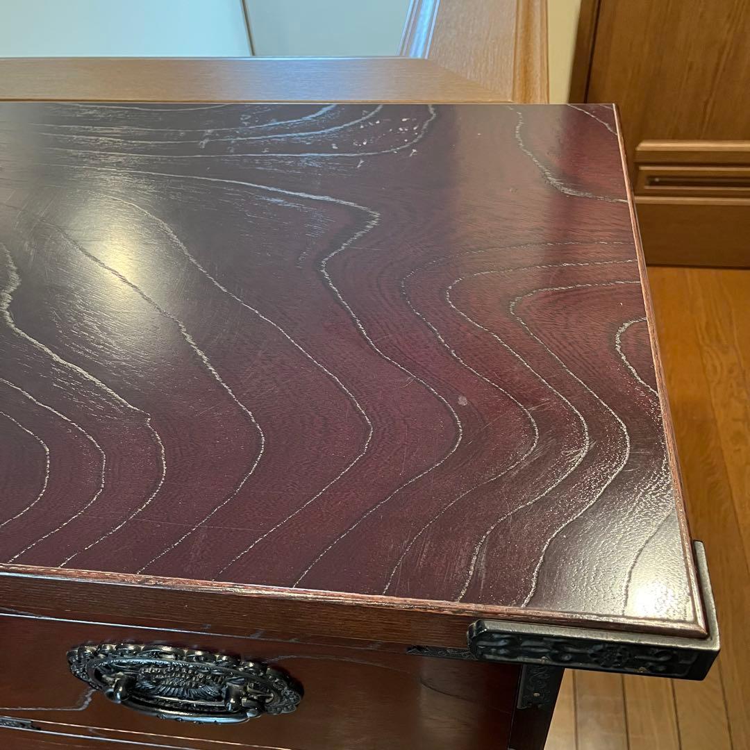 【希少】車箪笥　時代箪笥　和たんす　衣装タンス　伝統工芸　引き出し　キャビネット