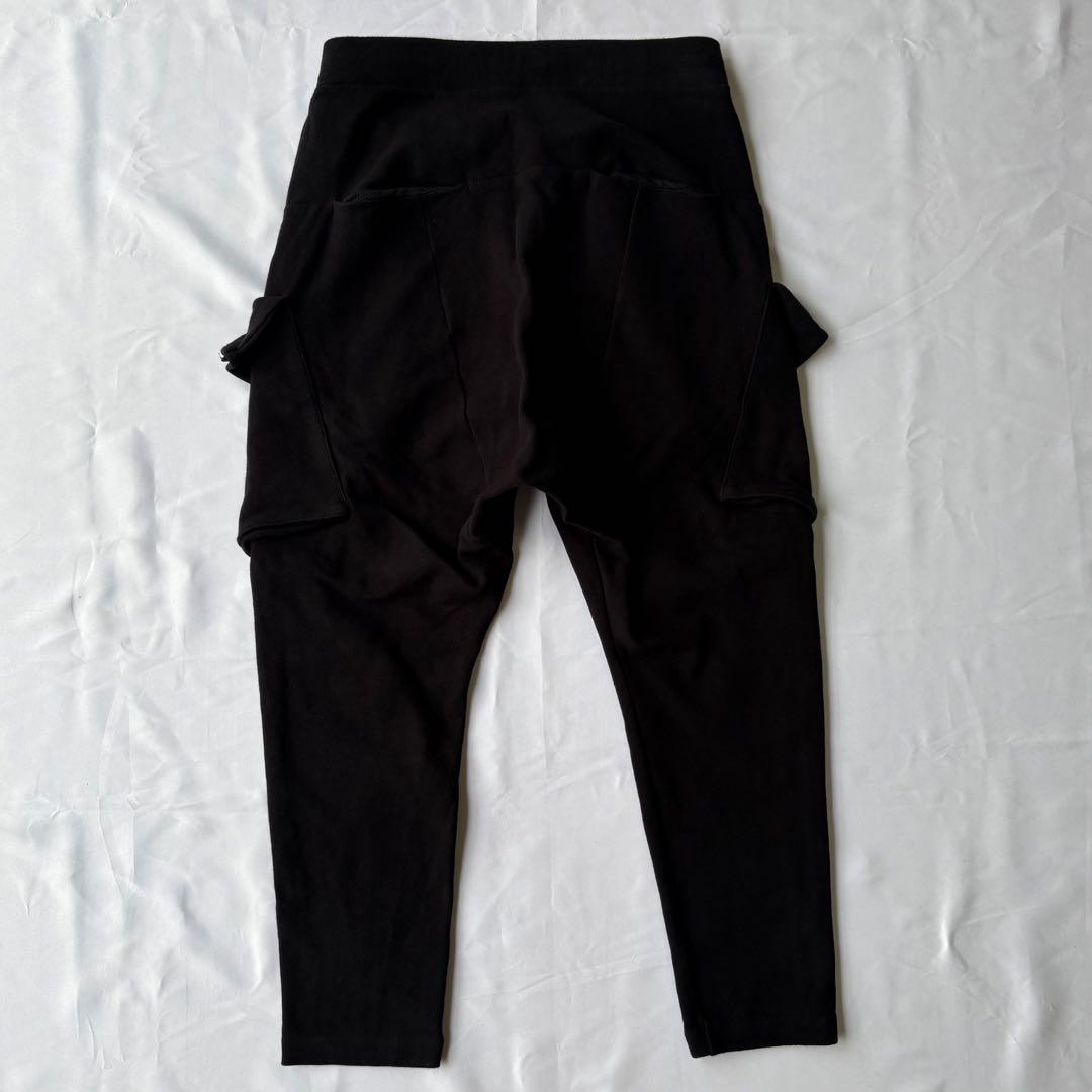 RIPVANWINKLE BUSH EASY JERSEY ブラック サルエル