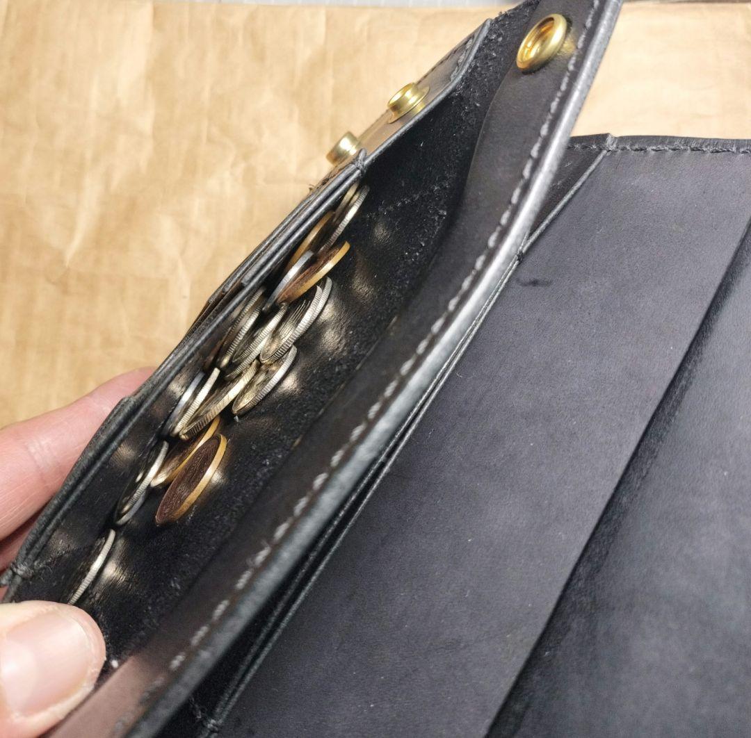 トラッカーウォレット 黒蛇