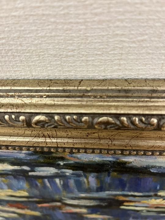 クロード・モネ　睡蓮　 油絵複製画