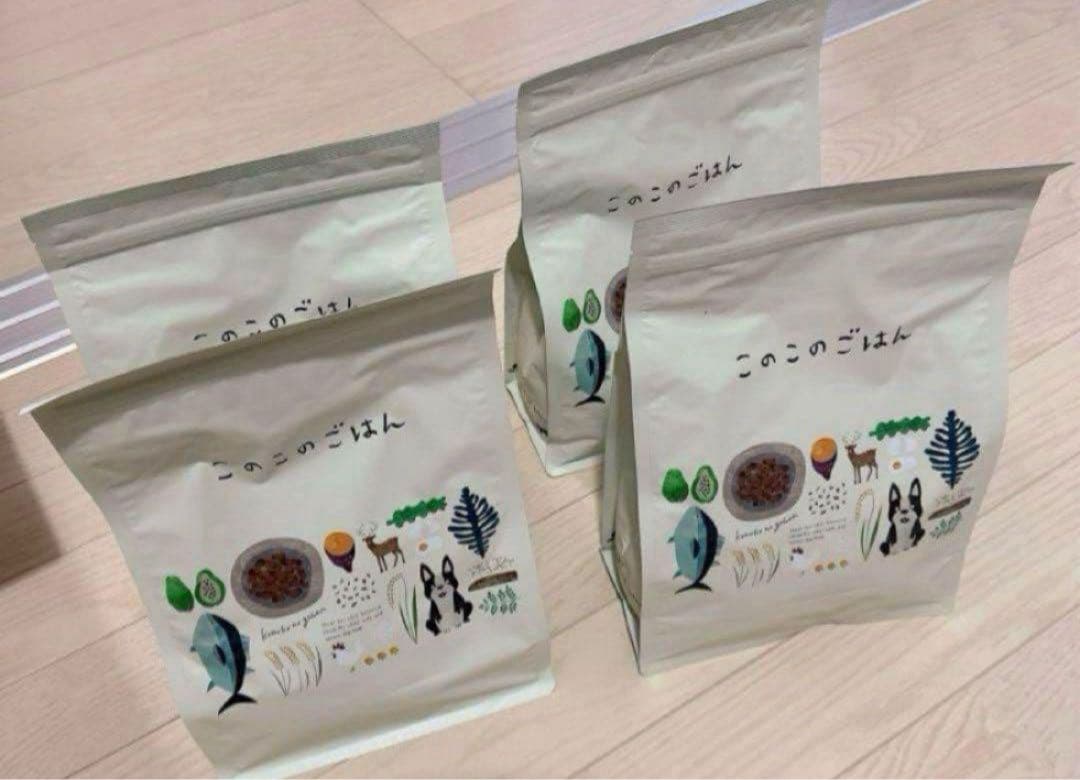 このこのごはん ドッグフード 1kg×5袋セット