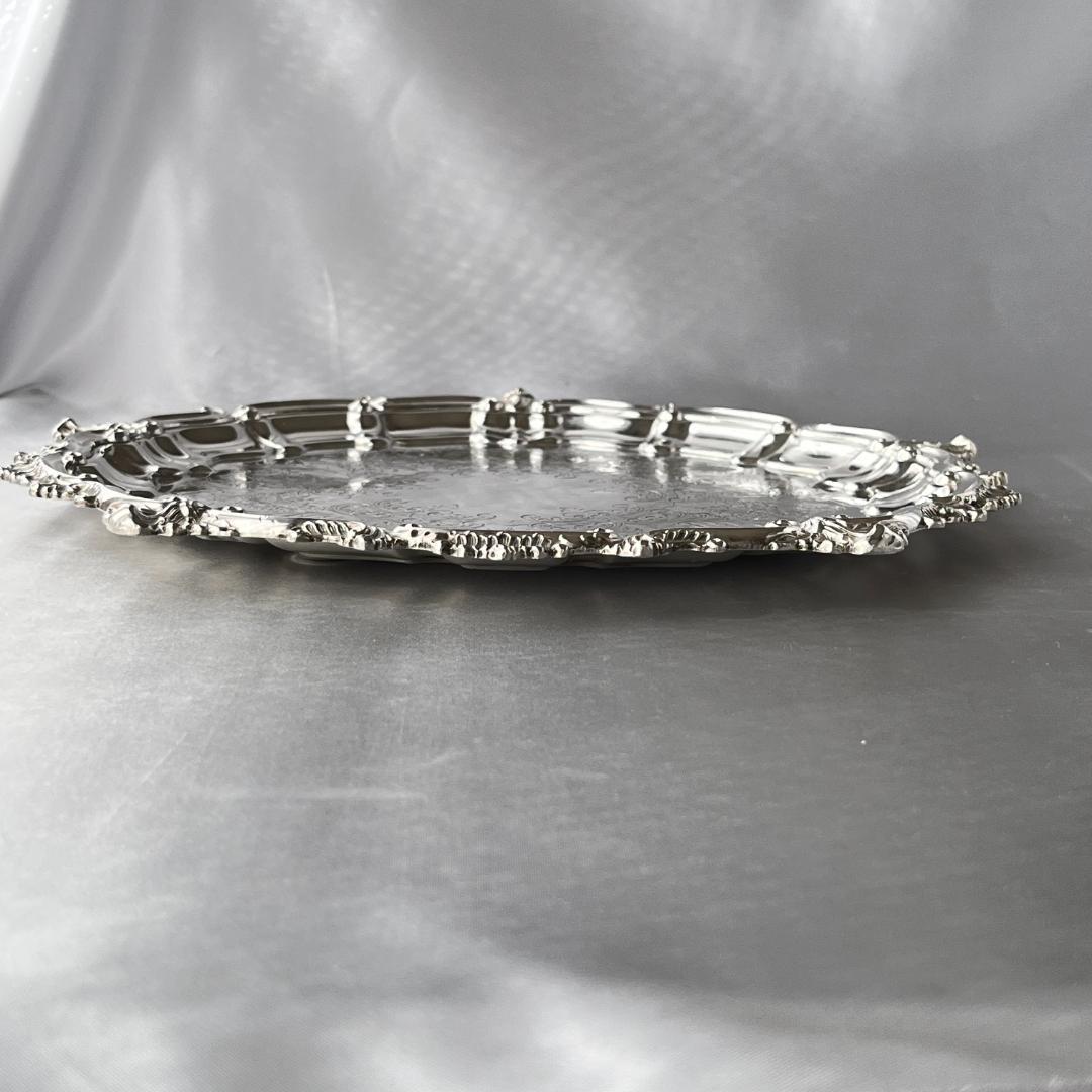 【英国】チッペンデールのカクテルトレー / ドリンクトレー 26.5cm