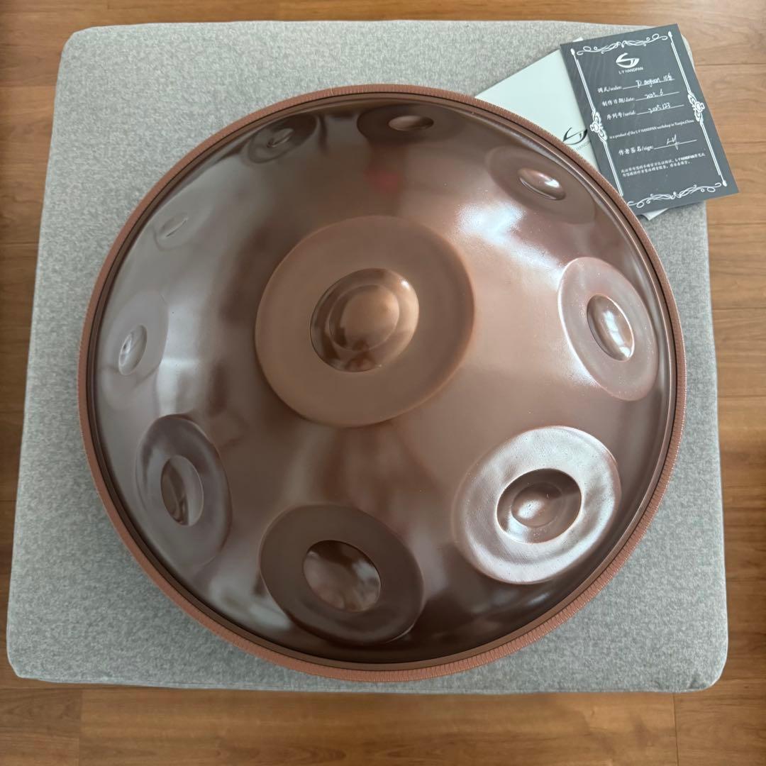 LYハンドパン D Aegean 10