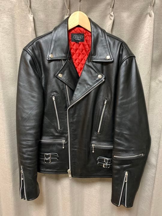 牛革　ライダースジャケット