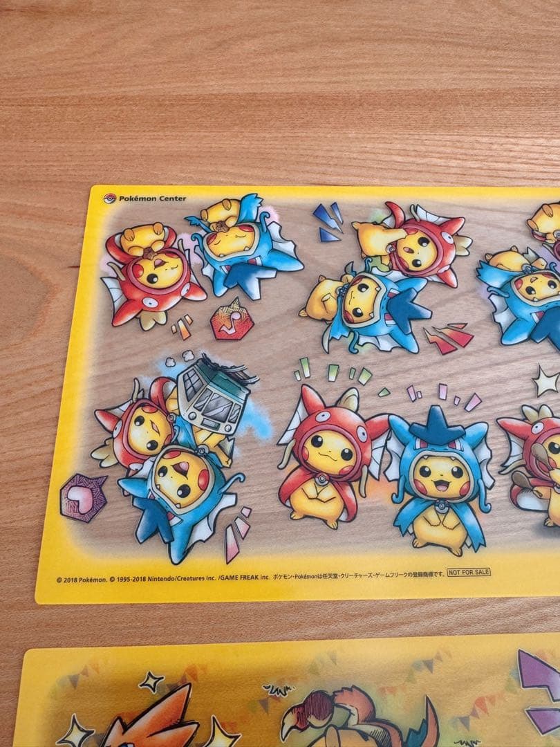 ポケモンセンター ピカチュウ クリアカード セット