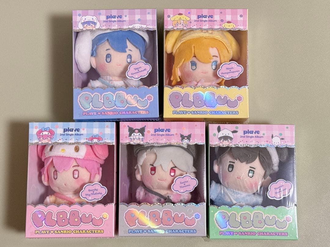 PLAVE プレイブ サンリオ PLBBUU Ver. アルバム ぬいぐるみ