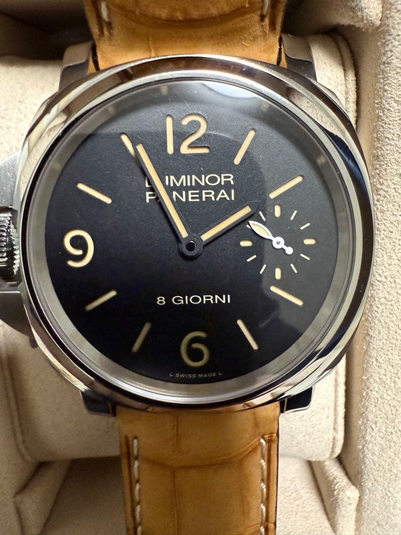 ふ*ぷ様 パネライ　ルミノール デストロ オット ジョルニ　保証書、箱等完品