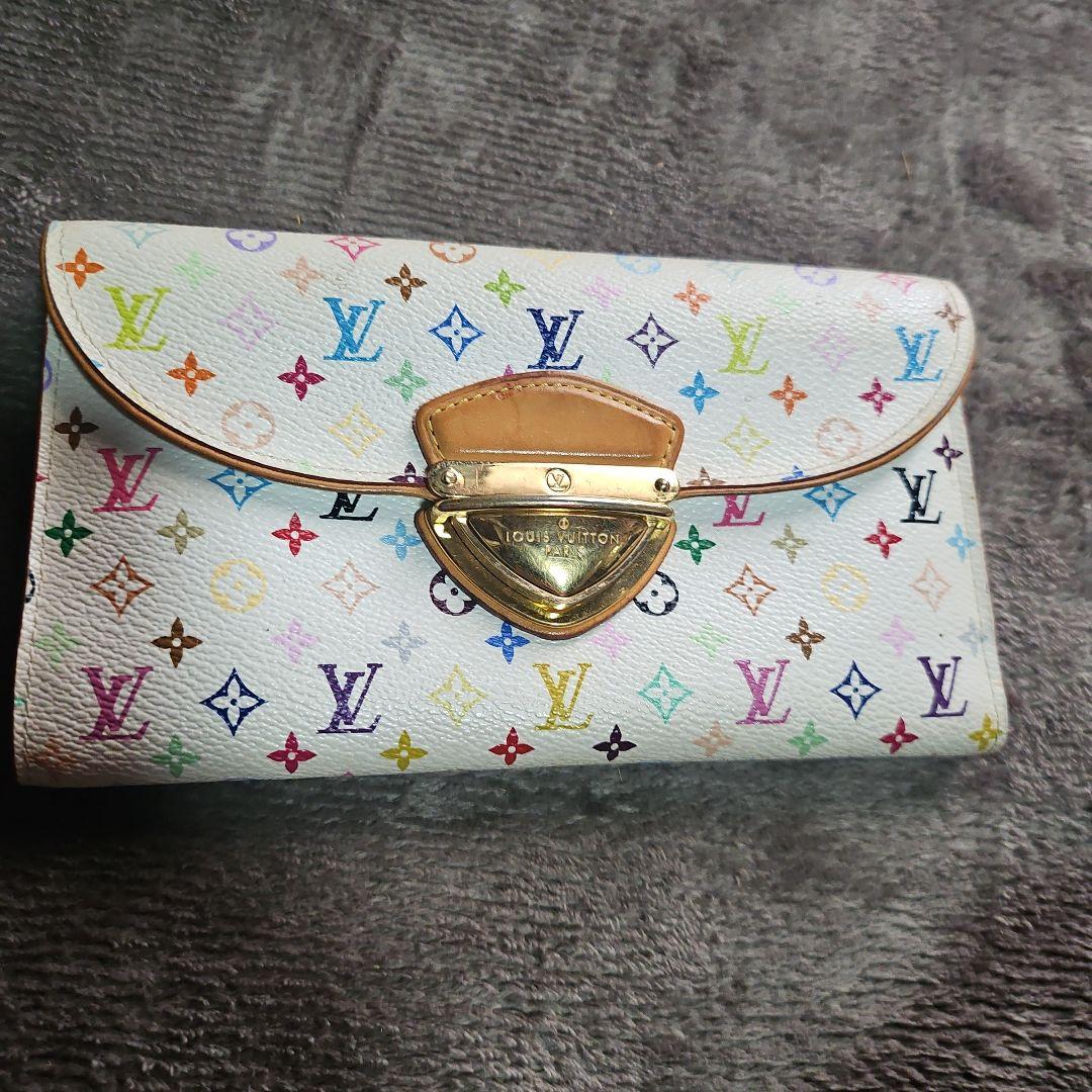 Louis Vuitton マルチカラー 三つ折り財布