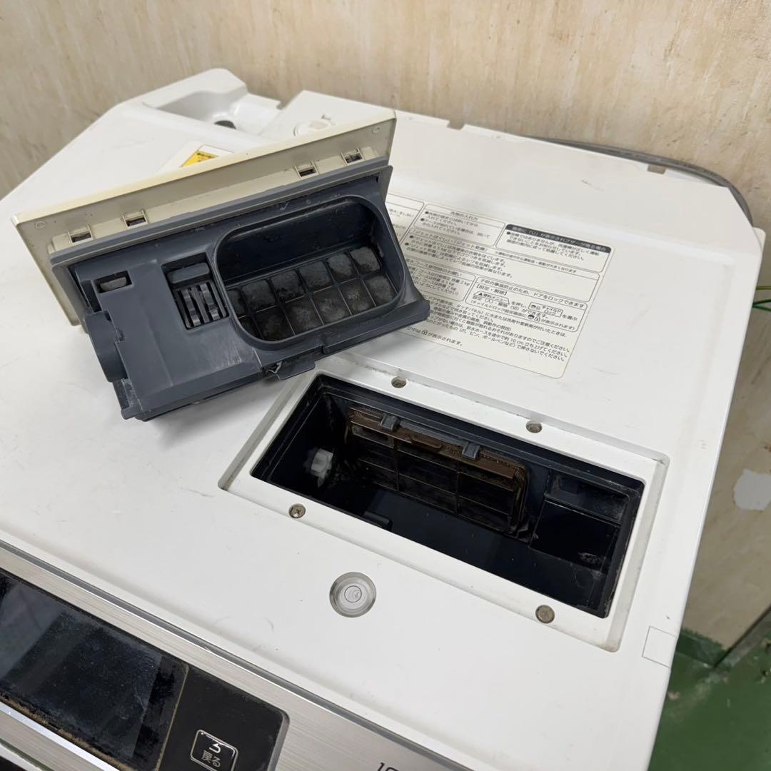 110パナソニックドラム式洗濯機　乾燥付　10/6kg 小型　一人暮らし　右開き