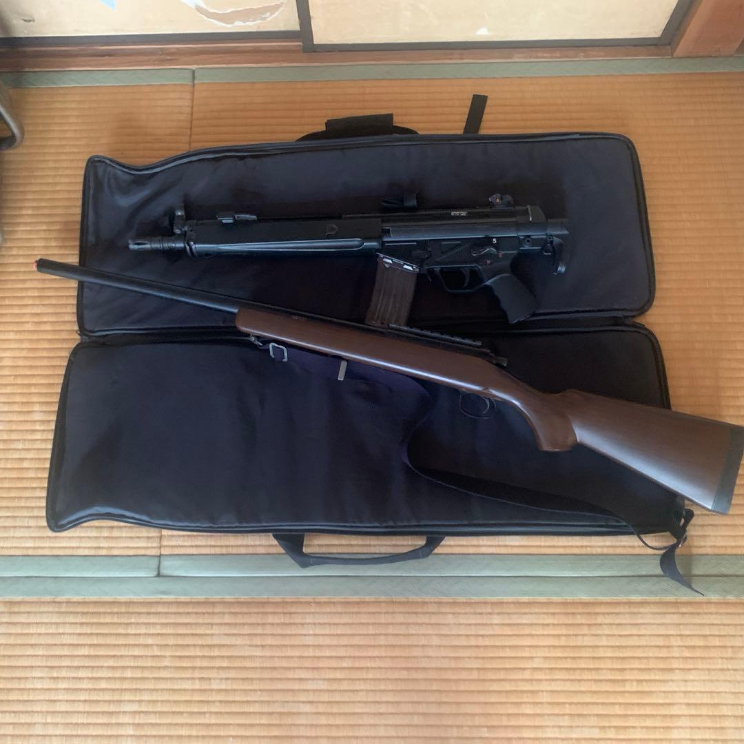 エアガン KSC HK33 & 東京マルイ スナイパーライフル