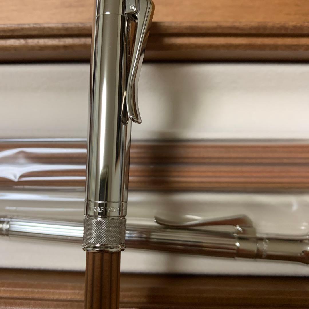 ファーバーカステル 伯爵コレクション プラチナボールペン パーフェクトペンシル茶