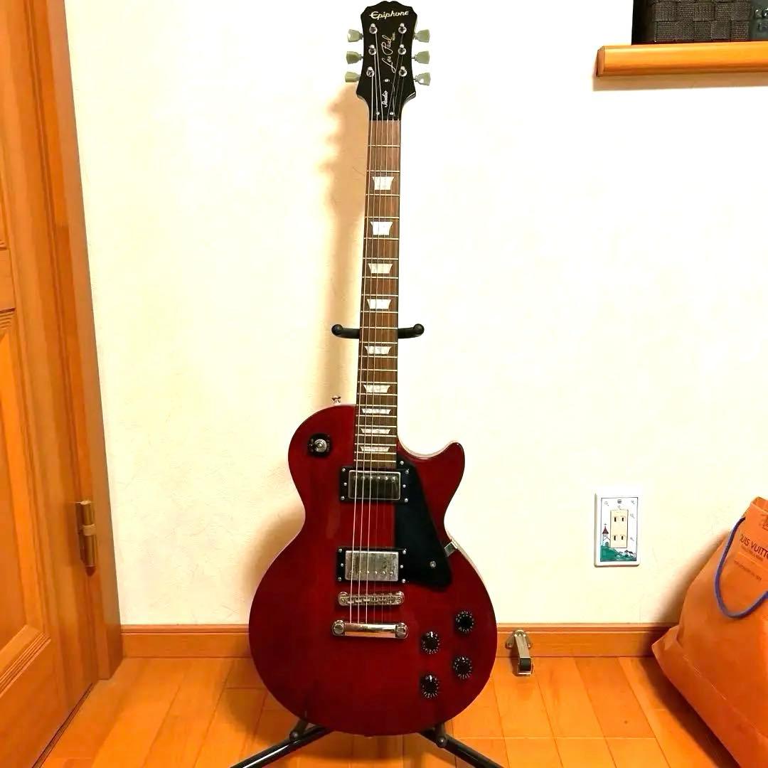 Epiphone Les Paul studio エレキギター チェリー