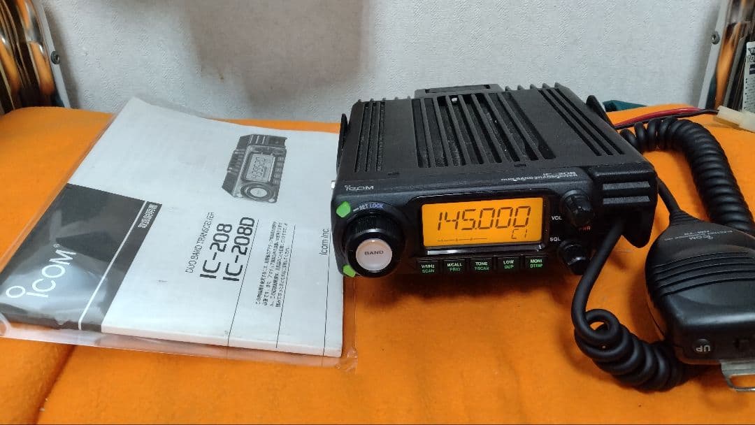ICOM 144/430M トランシーバーIC-208