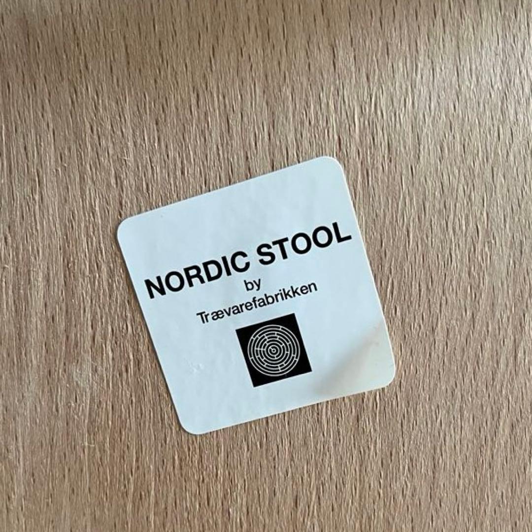 ノルディック スツール　③ 北欧モダン　デンマーク　ミッドセンチュリー　ビーチ材