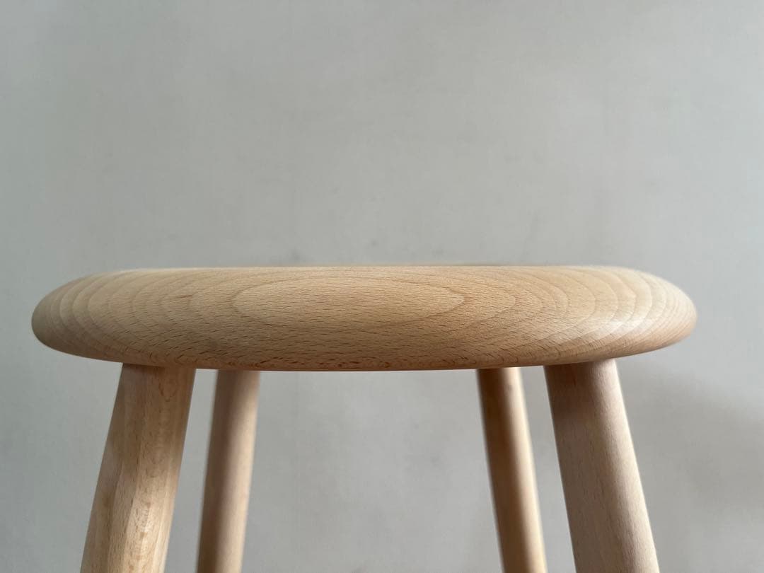 ノルディック スツール　③ 北欧モダン　デンマーク　ミッドセンチュリー　ビーチ材