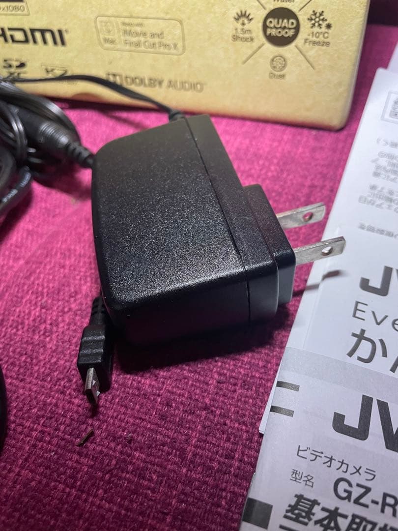 JVC Everio R GZ-RX680 カラー/オレンジ