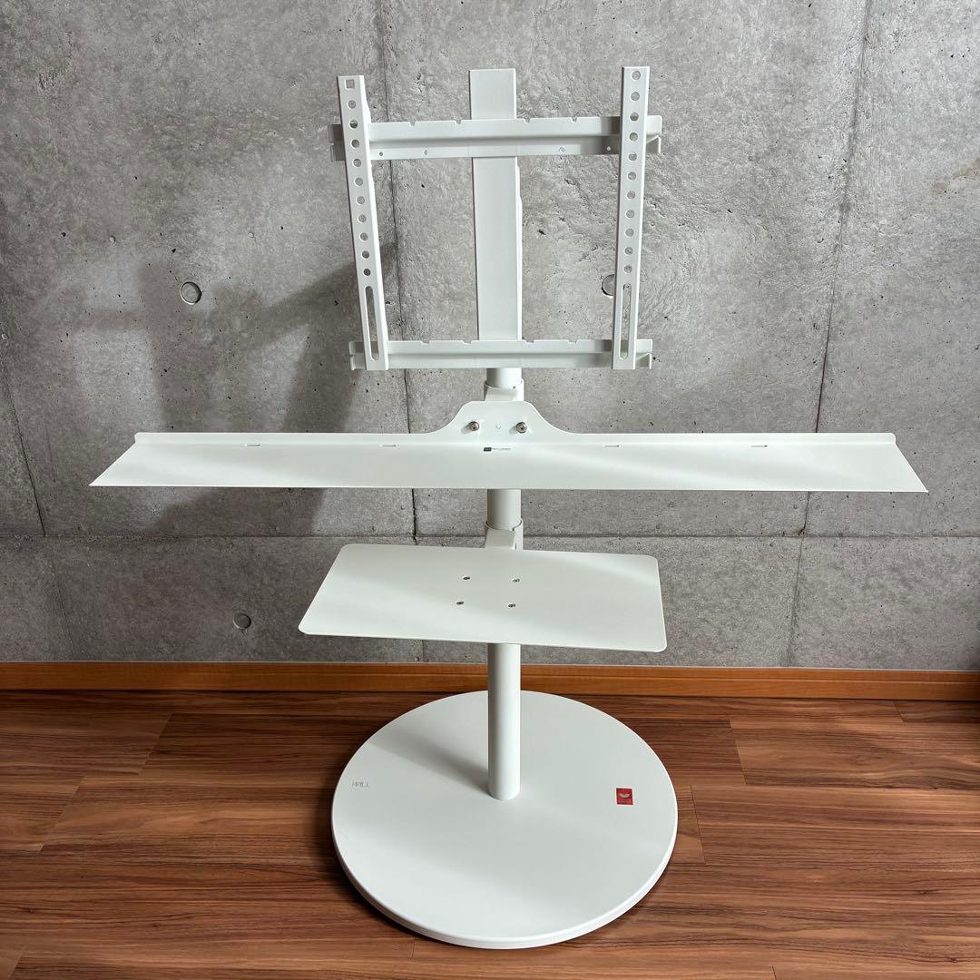 WALL A2 LOW TYPE テレビスタンド 白 キャスター付き