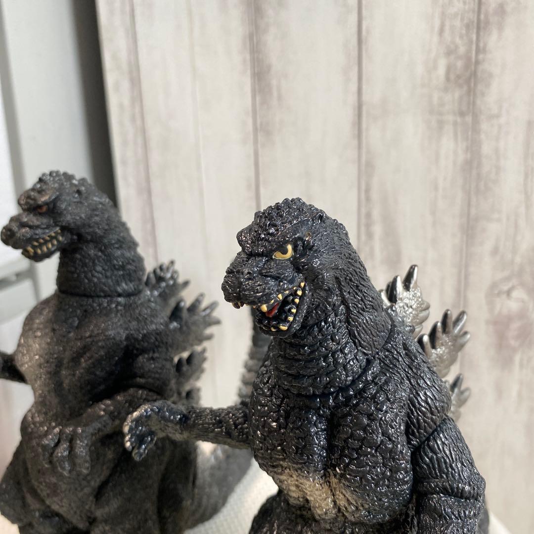 ゴジラフィギュア 2体セット ブラック