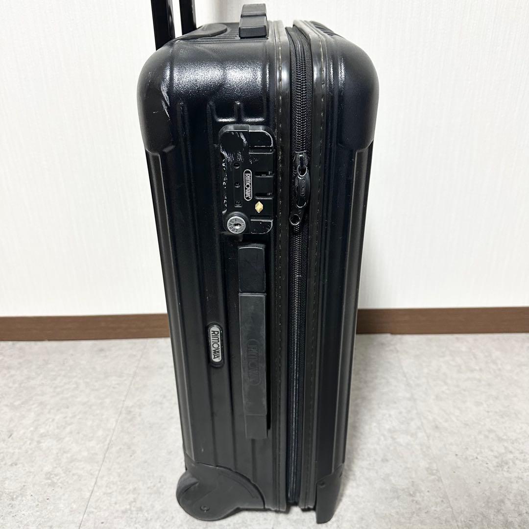 RIMOWA 851 52 salsa 2輪 黒 tsa機内持ち込み可能 35L