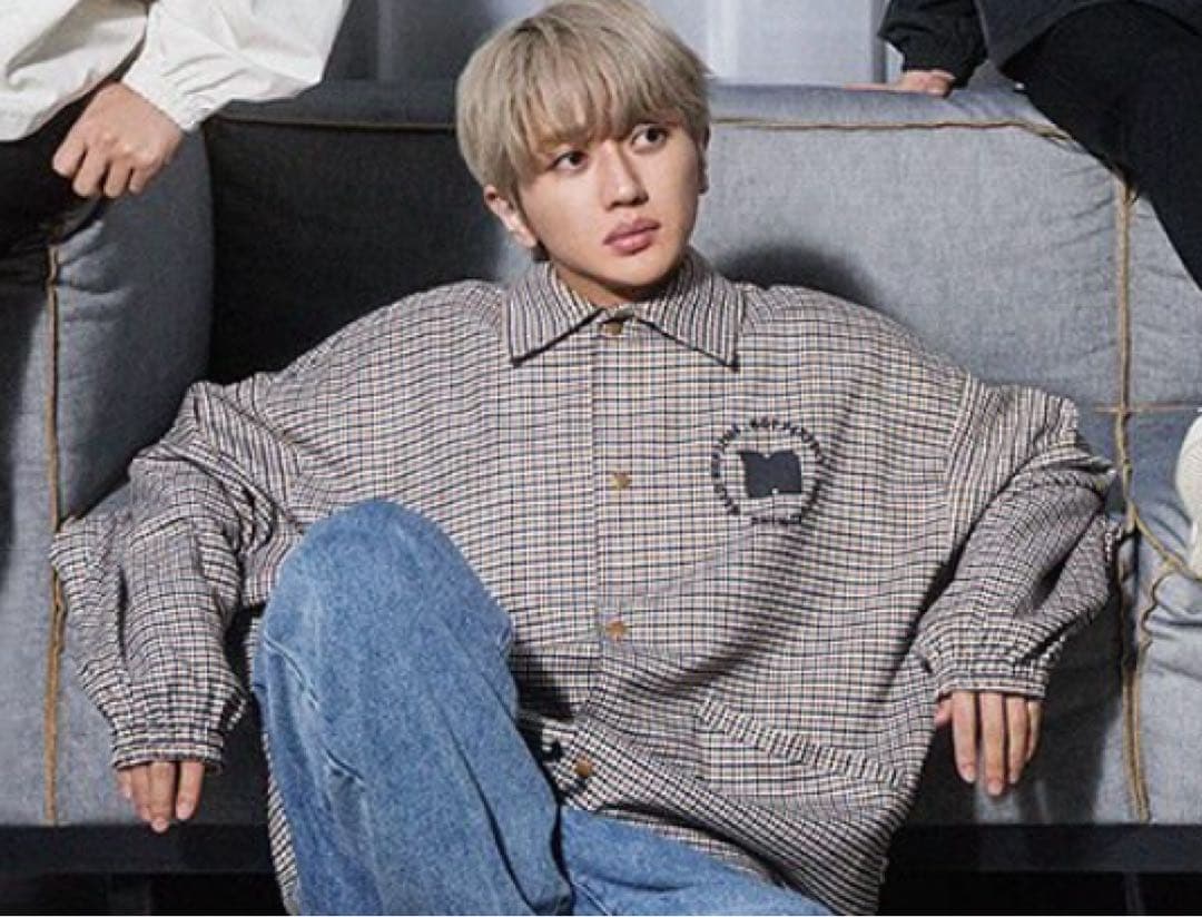 Nissy naptime 2025SS コーチジャケット　チェック