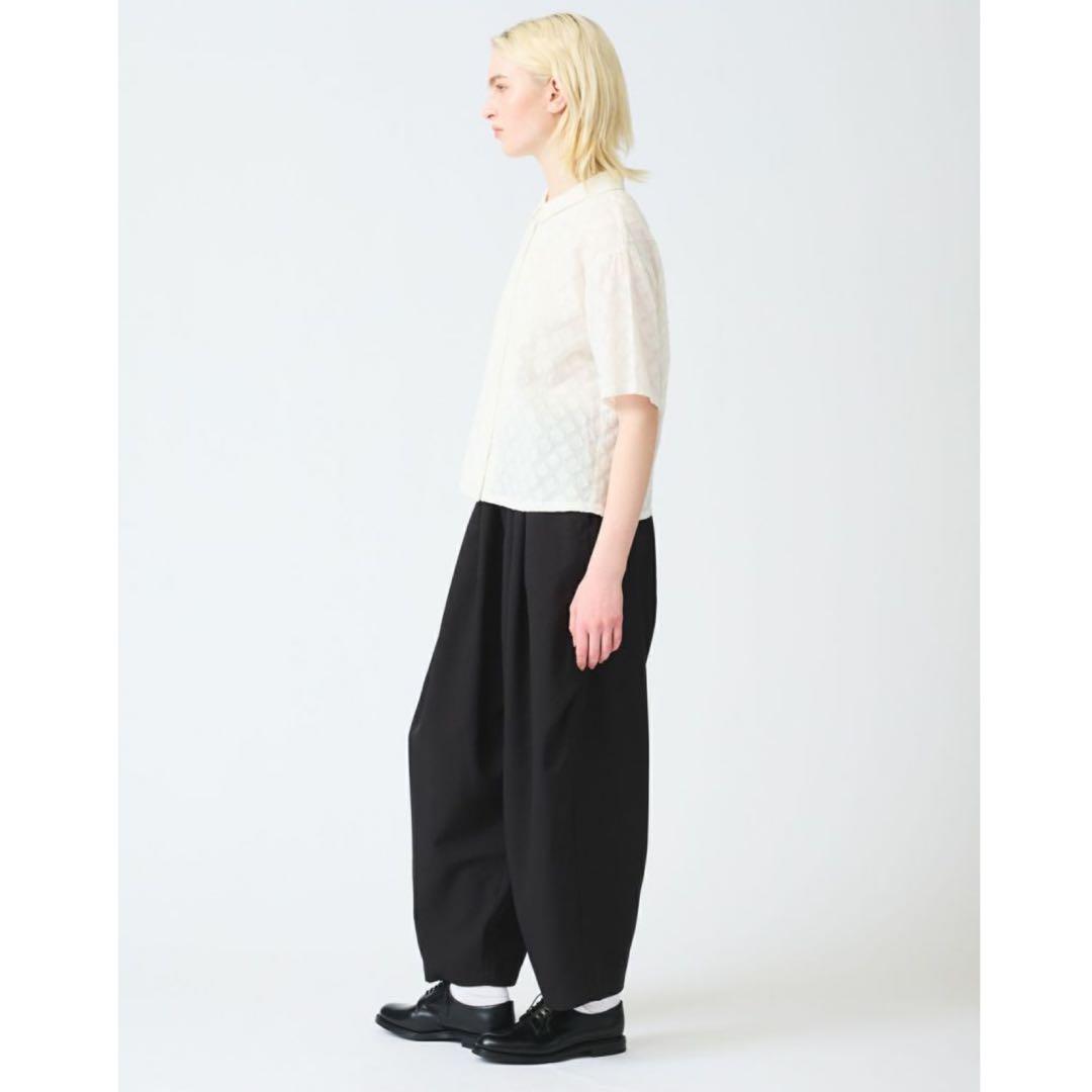 mizuiro ind ワイドカーゴパンツ ミズイロインド 黒 極美品