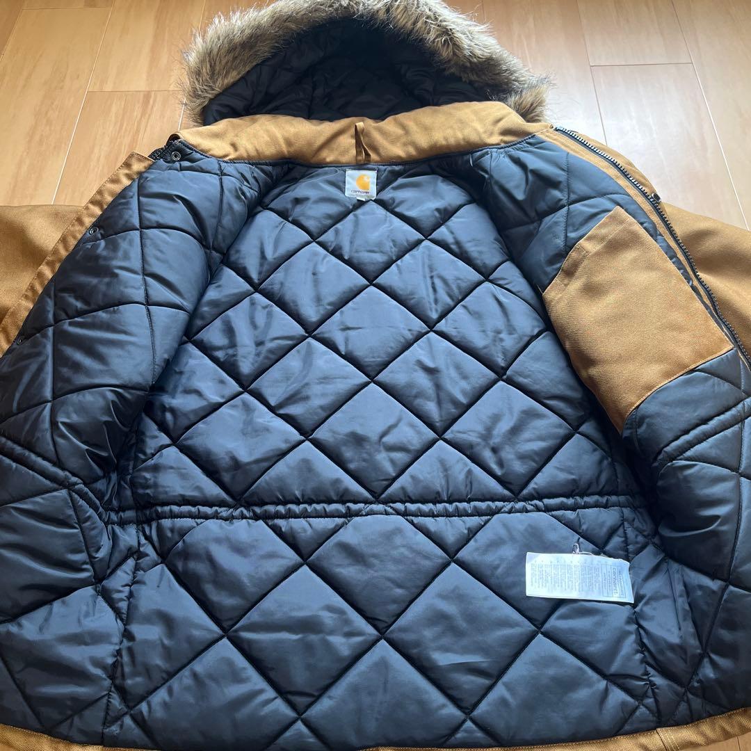 Carhartt フード付きブラウンジャケット
