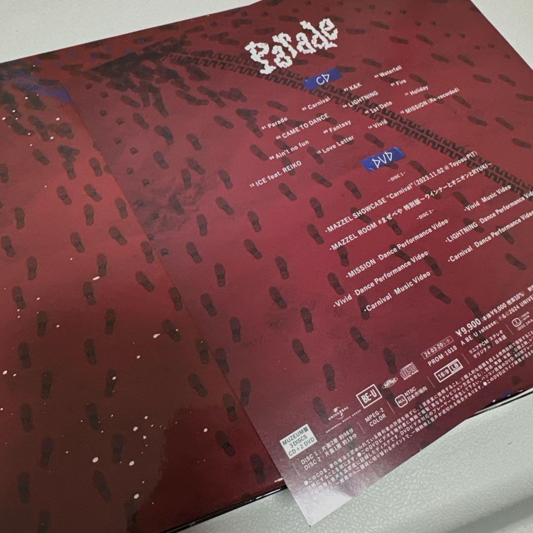 MAZZEL parade MUZEUM盤