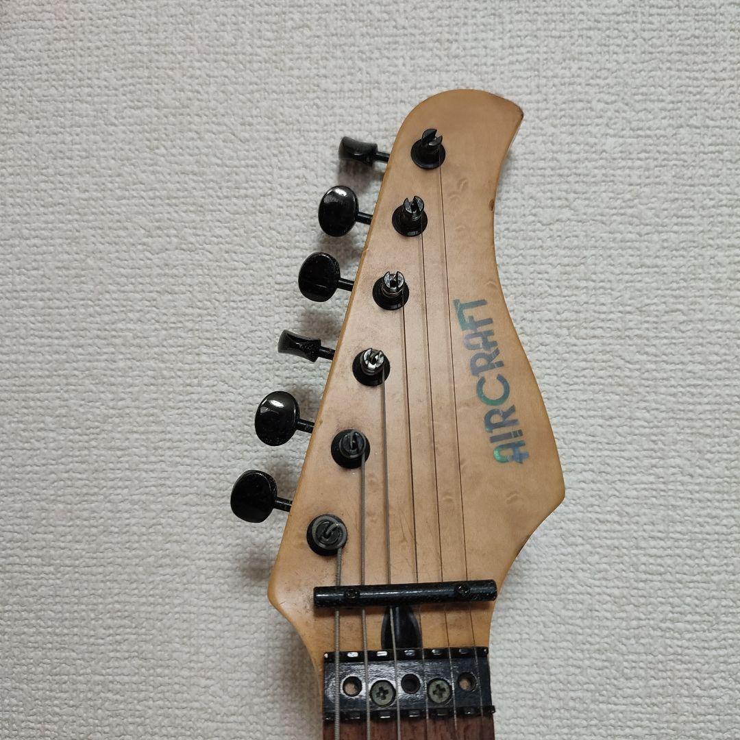 AIRCRAFT グリーンエレキギター　ジャンク