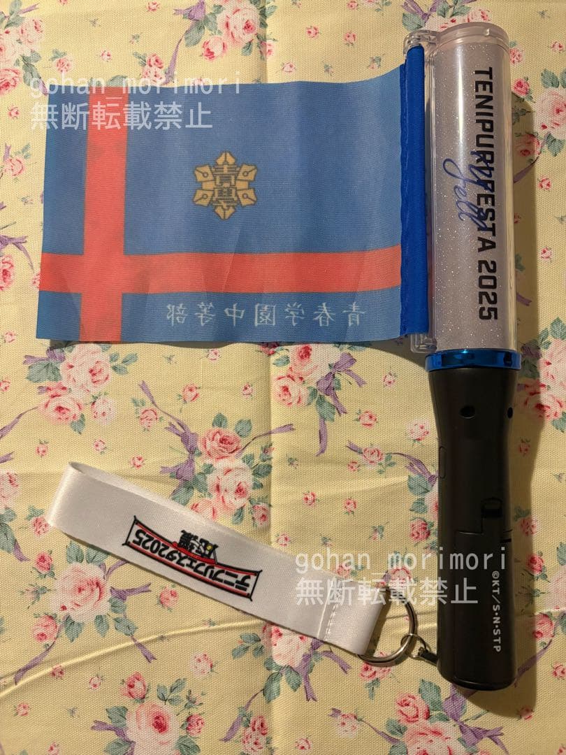 テニプリフェスタ2025 応援(エール) 青学 ペンライト&ポーチ