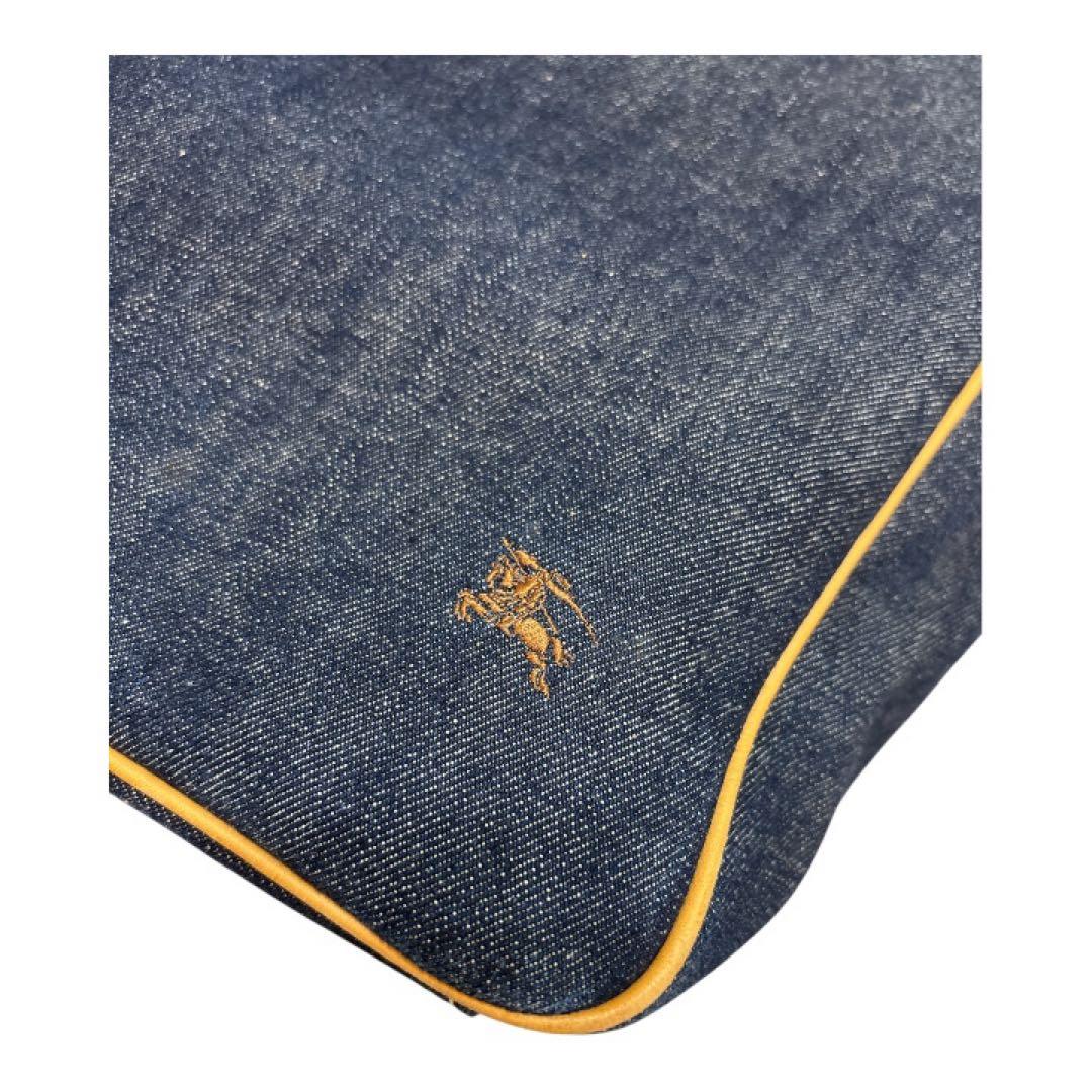 ☆美品 バーバリー ロンドン ブルーレーベル ハンドバッグ デニム トート☆