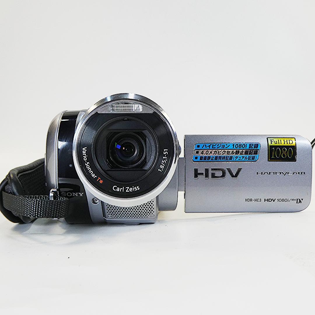 美品・動作品ソニー HDR-HC3 HDVビデオカメラ　DVDダビングに最適