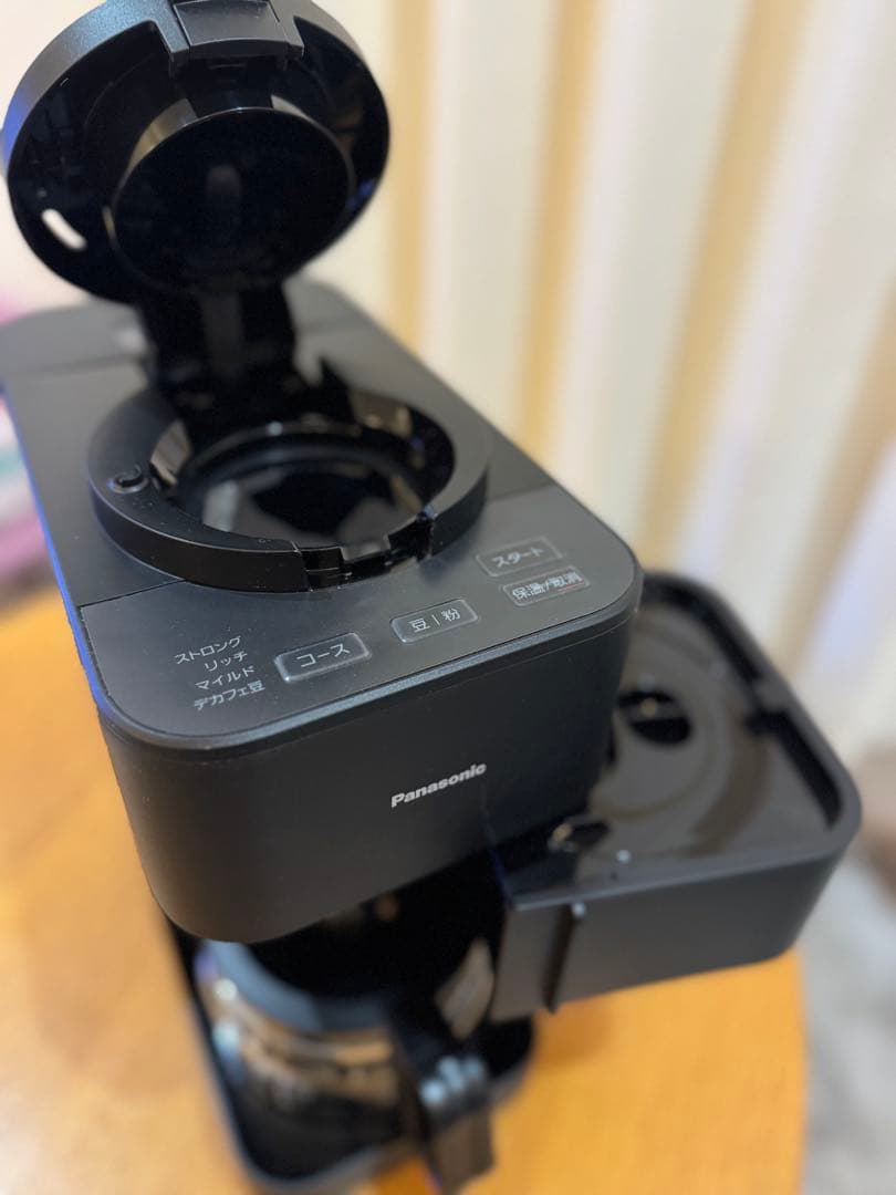 Panasonic 自動コーヒーメーカー NC-A58-K 撮影用に一度使用品