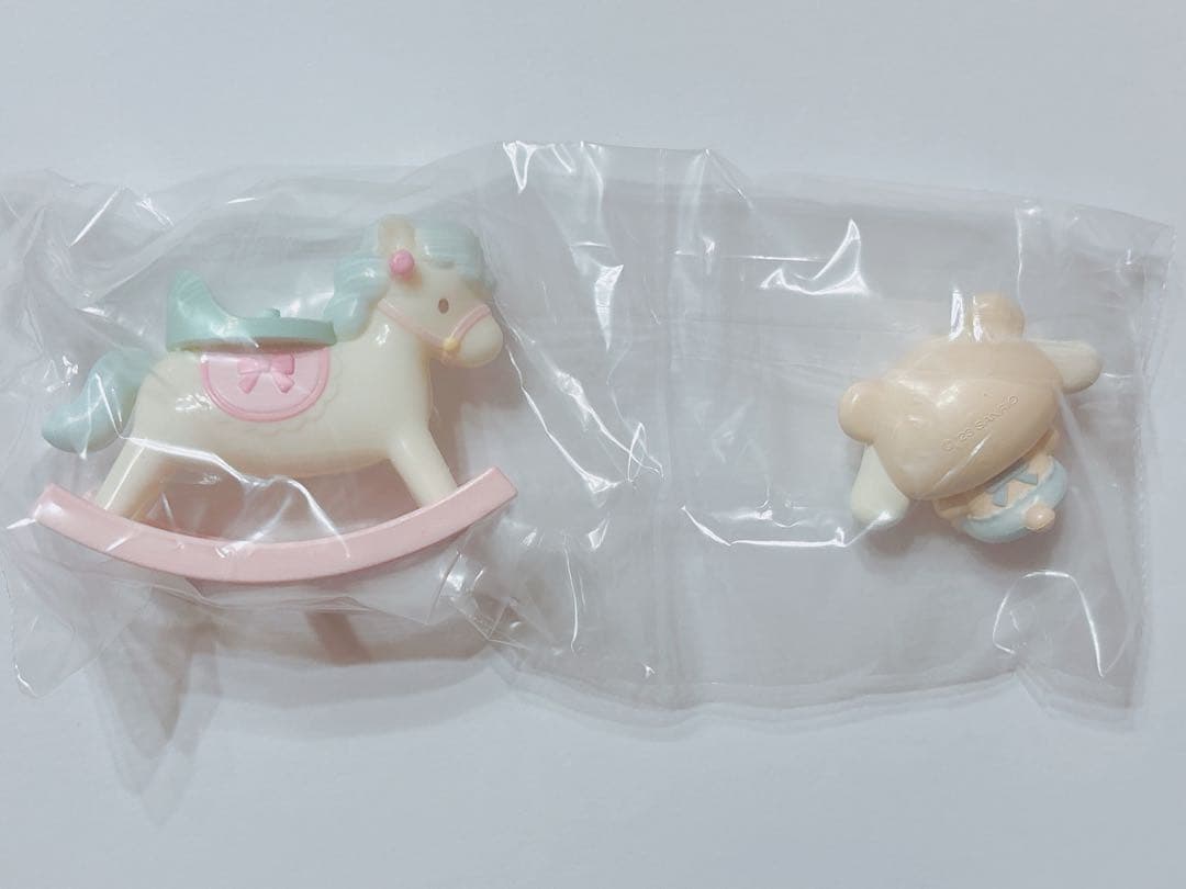 ♡ シナモン シナモロール ラテクマベビー シークレットマスコット 木馬 ♡