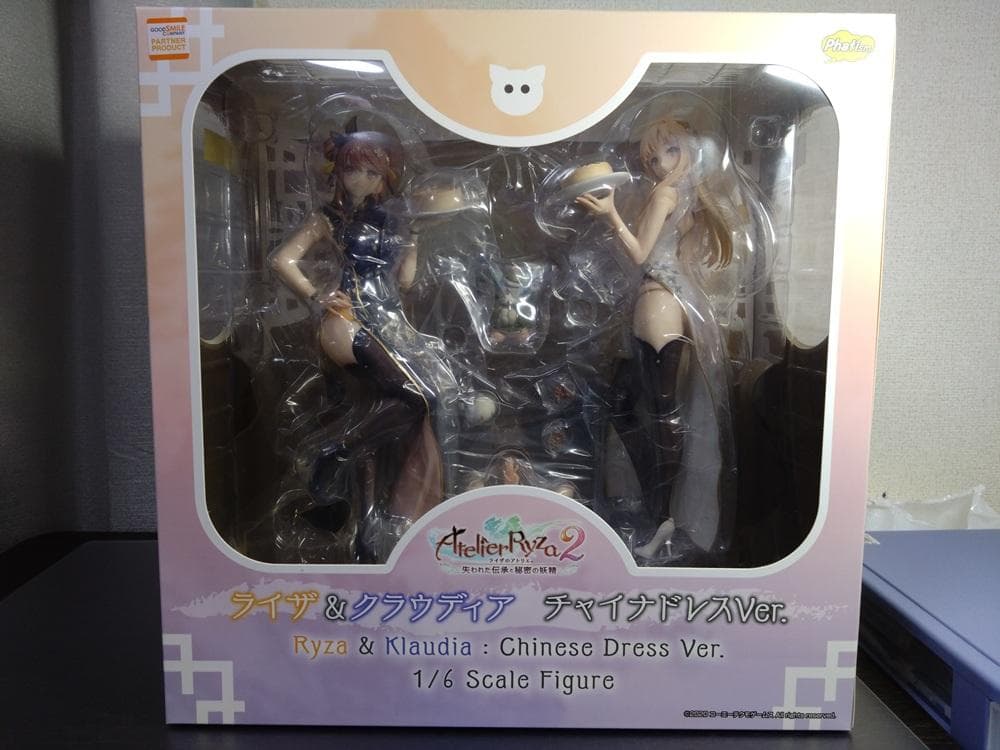 ライザのアトリエ2　ライザ＆クラウディア チャイナドレスVer.　フィギュア
