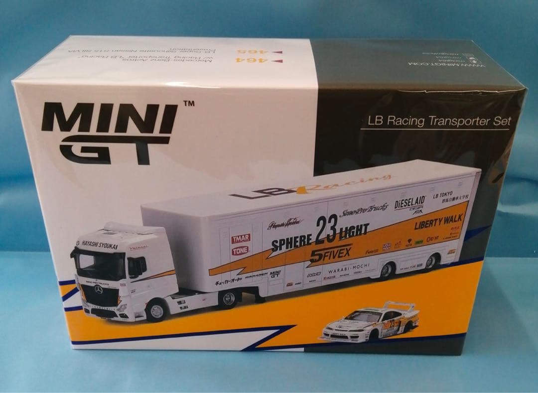 ミニカー MiNiGT LBRacing Transporter Set