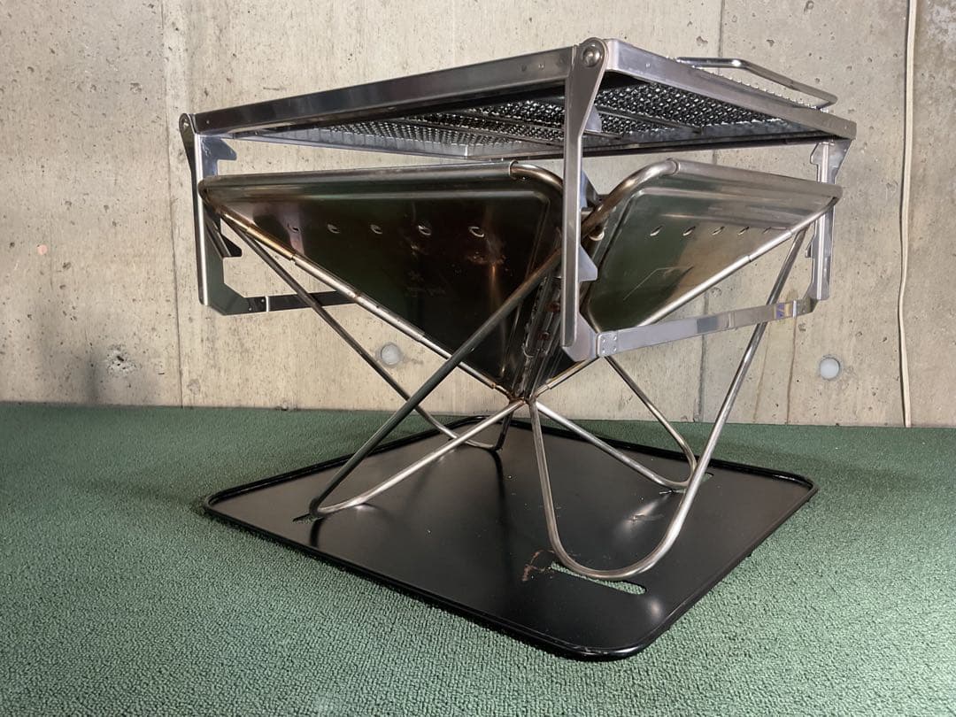 いい味出てます。焚火台 Ｌ ６点セット スノーピーク  peak