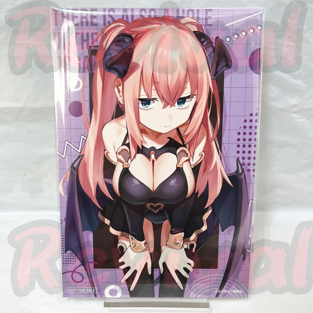 【ドンキ限定】生徒会にも穴はある 特典 ポストカード 陸奥こまろ 小悪魔 1点②