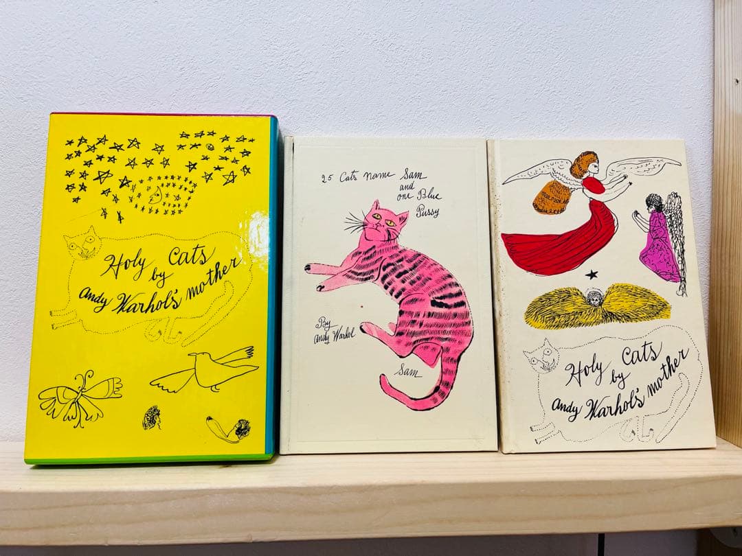 アンディーウォーホル 25 Cats / Holy Cats 2冊セット