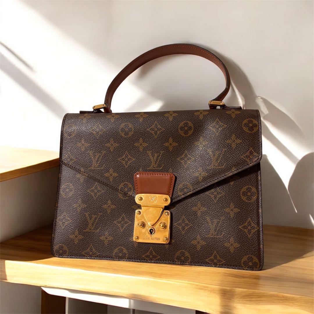 美品LOUIS VUITTON ルイヴィトン コンコルドハンドバッグ レディース